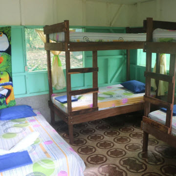 family room Drake Bay Costa Rica