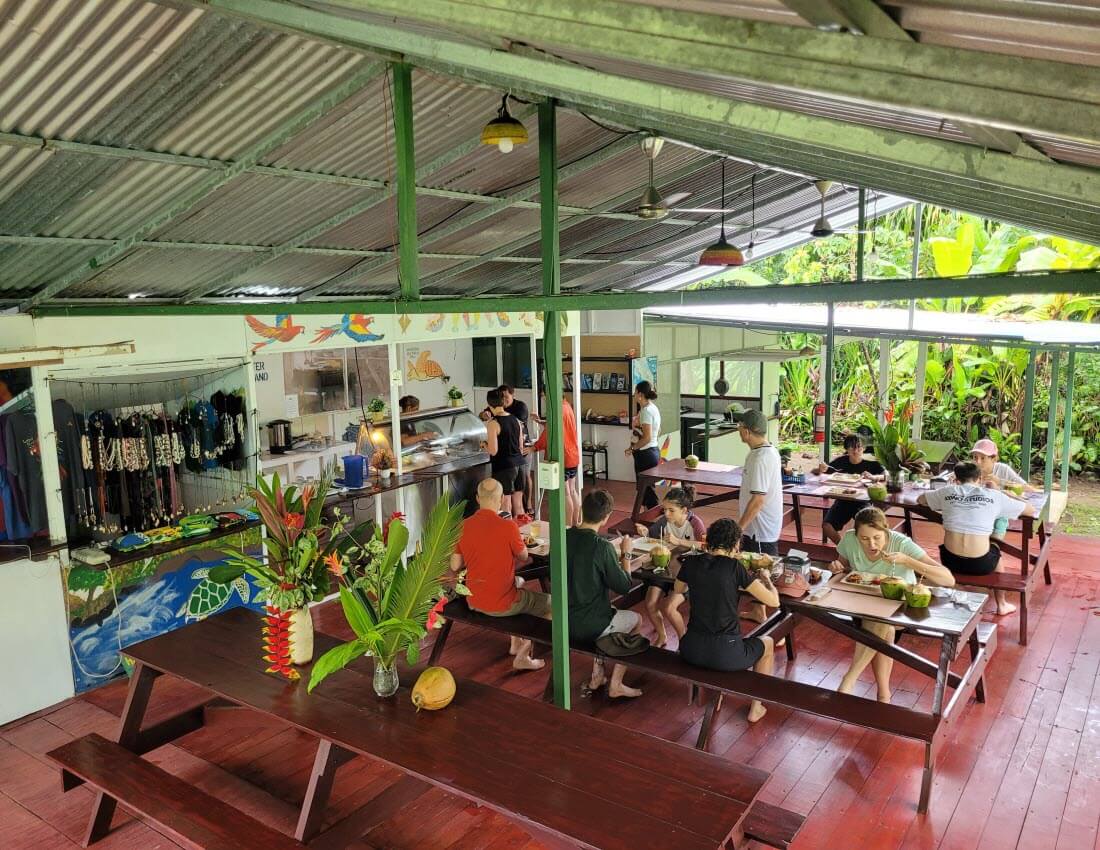 Restaurants Drake Bay Costa Rica